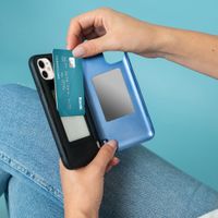 imoshion Backcover mit Karteninhaber Samsung Galaxy S10 - Dunkelblau