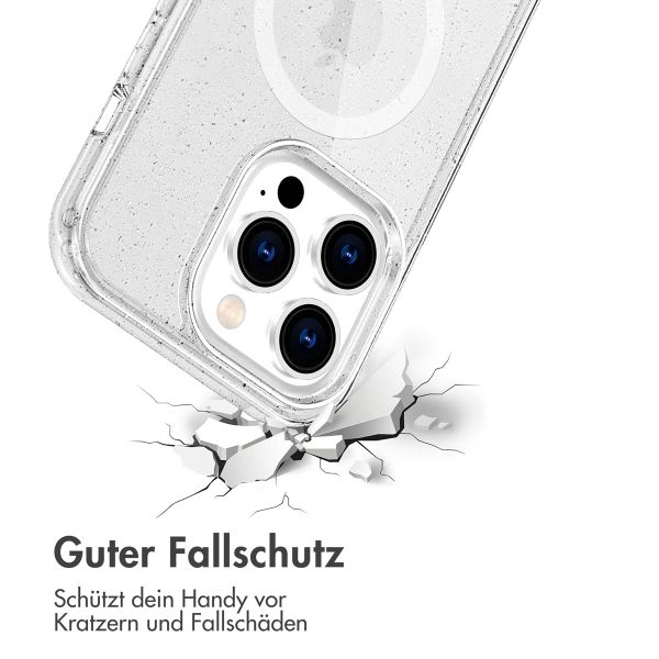 imoshion Sparkle Back Cover mit MagSafe für das iPhone 14 Pro Max - Transparent