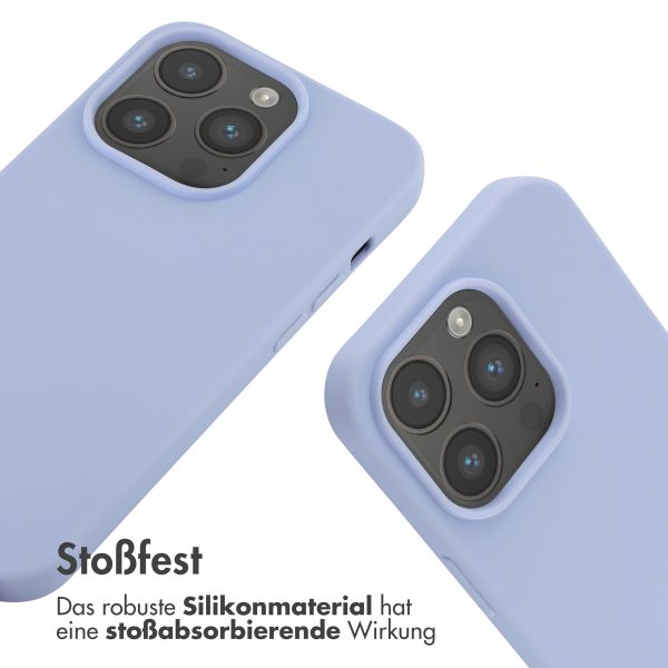 imoshion SilikonHülle mit Band Apple iPhone 14 Pro - Violett