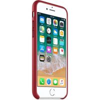 Apple Leder-Case für das Apple iPhone SE (2022 / 2020) / 8 / 7 - Red