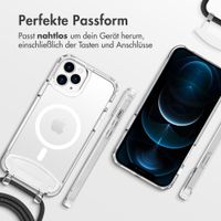 imoshion MagSafe Hülle mit abnehmbarem Band Apple iPhone 12 (Pro) - Transparent