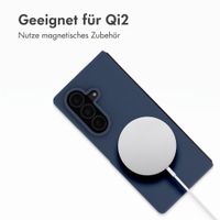 Accezz Liquid Silikoncase mit MagSafe Samsung Galaxy Z Fold 8 Ultra - Dunkelblau