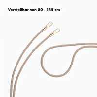 Selencia Universal Handyband mit 2 Haken - verstellbar - Beige
