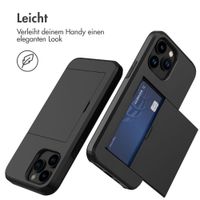 imoshion Backcover mit Kartenfach Apple iPhone 14 Pro - Schwarz