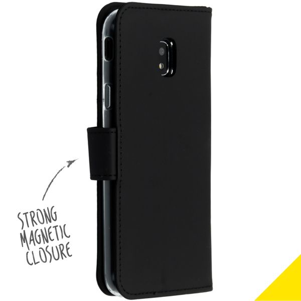 Accezz Wallet TPU Klapphülle Samsung Galaxy J3 (2017) - Schwarz