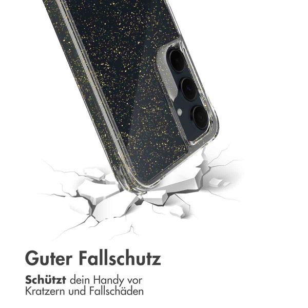 imoshion Glitzer Back Cover für das Samsung Galaxy A55 - Gold