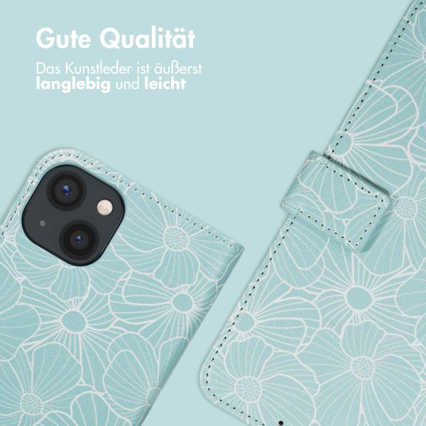 imoshion Design Klapphülle Apple iPhone 14 - Botanica