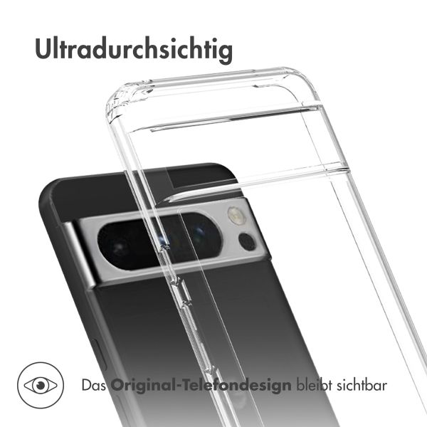 Accezz Xtreme Impact Case für das Google Pixel 8 Pro - Transparent