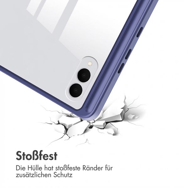 imoshion Trifold Hardcase Klapphülle Samsung Galaxy Tab S11 Ultra - Dunkelblau