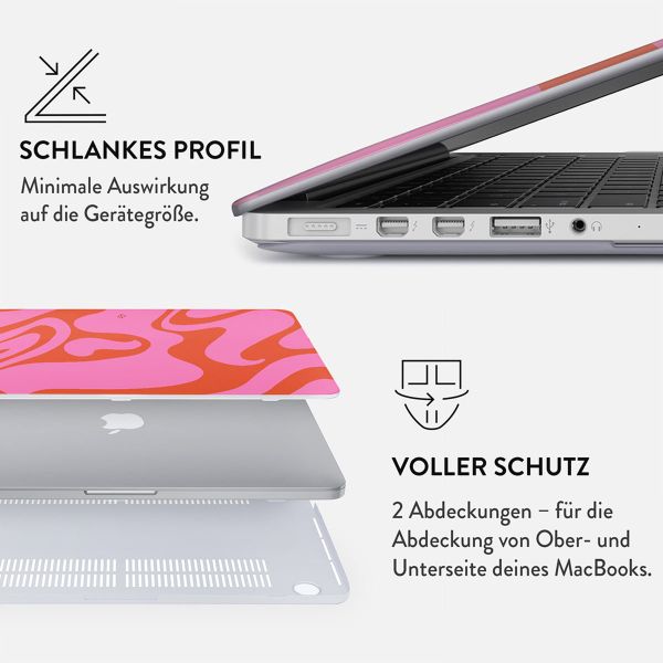 Burga Hardshell Hülle für das MacBook Pro 13 Zoll (2020 / 2022) - A2289 / A2251 / A2338 - Ride the Wave