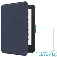 imoshion Slim Soft Case Klapphülle Kobo Clara 2E / Tolino Shine 4 - Dunkelblau