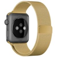 WiWu Milanaise-Armband für das  Apple Watch Series 1 t/m 11 / SE / Ultra (44/45/46/49 mm) - Gold