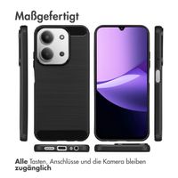 imoshion Brushed Back Cover Xiaomi Redmi 15C (5G) - Schwarz