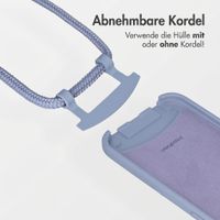 imoshion Color Backcover mit abnehmbarem Handykette und MagSafe Samsung Galaxy S26 - Ash Blue