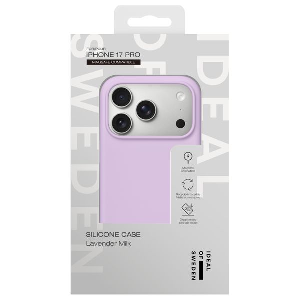 iDeal of Sweden Silikonhülle mit MagSafe Apple iPhone 17 Pro - Lavender Milk