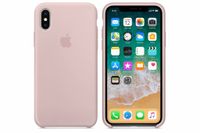 Apple Rosa Silikon-Case für Apple iPhone X