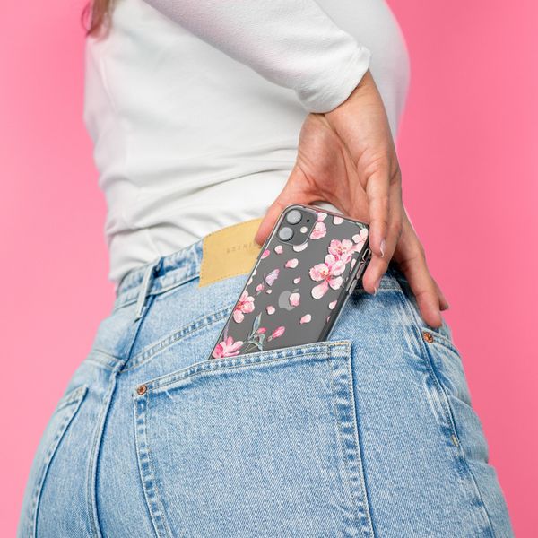 imoshion Design Hülle Samsung Galaxy A40 - Blume - Rosa