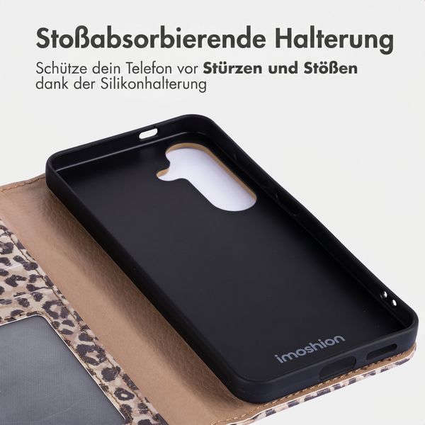 imoshion Design Klapphülle Samsung Galaxy S25 - Leopard Mood