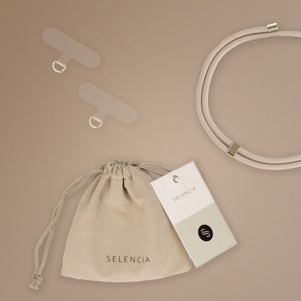 Selencia Universal-Handykette - Beige