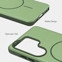 imoshion Color Backcover mit Thin MagSafe Ring Samsung Galaxy S26 Ultra - Dunkelgrün