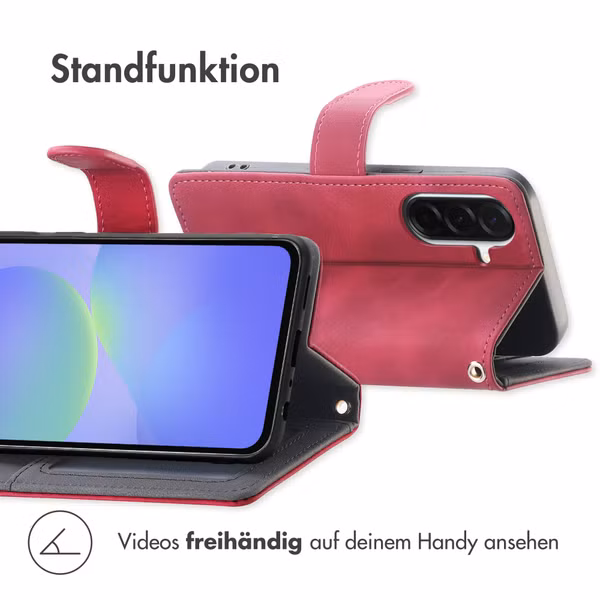 imoshion Klapphülle mit Kordel Samsung Galaxy A37 (5G) - Rot