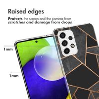 imoshion Design Hülle Samsung Galaxy A53 - Black Graphic