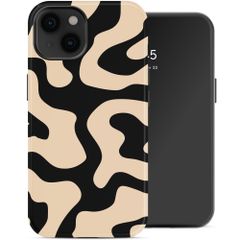 Selencia Vivid Rückabdeckung mit MagSafe Apple iPhone 14 - Art Wave Black