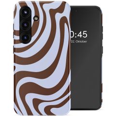 Selencia Vivid Rückabdeckung mit MagSafe Samsung Galaxy S25 - Dream Swirl Chocolate