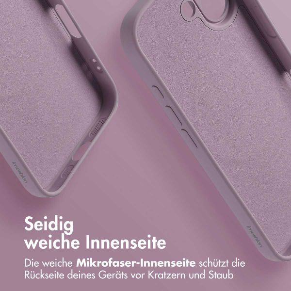 imoshion Color Back Cover mit MagSafe Apple iPhone 16 - Violett