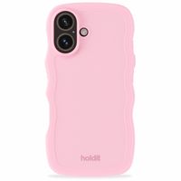 Holdit Wavy Case für das Apple iPhone 16 Plus - Pink