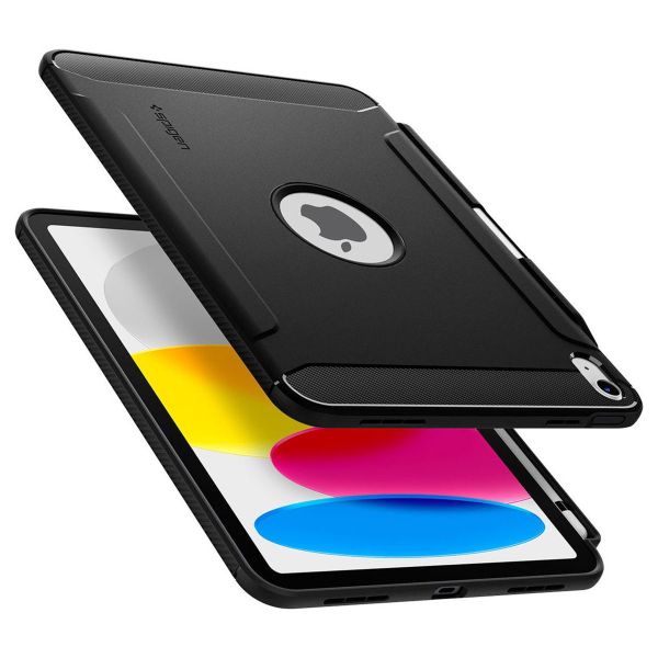 Spigen Rugged Armor Case Apple iPad 11 (2025) 11 Zoll A16 / iPad 10 (2022) 10.9 Zoll - Black