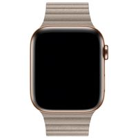 Apple ﻿Lederarmband M für das Apple Watch Series 1-10 / SE / Ultra (2) - 42/44/45/46/49 mm - Stone