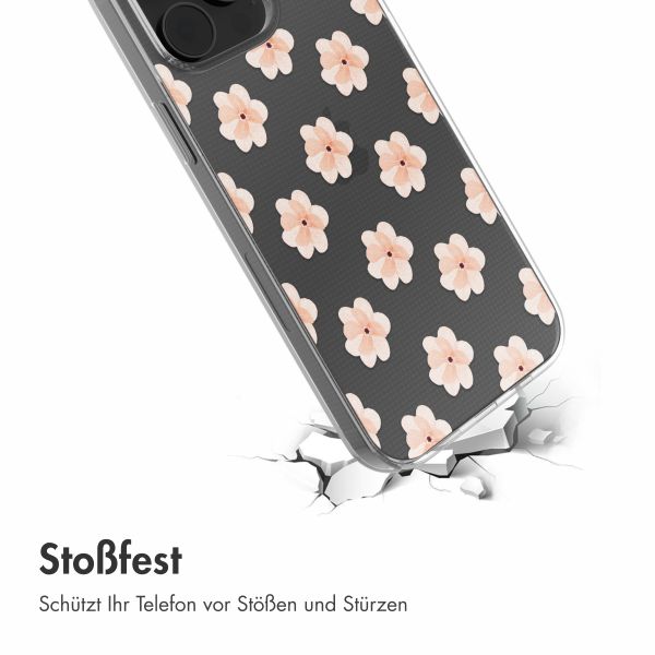 imoshion Design Hülle iPhone 14 - Floral Peach