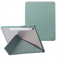imoshion Origami Klapphülle Samsung Galaxy Tab S9 11.0 Zoll / S10 Lite / S10 FE / S9 FE 10.9 Zoll - Dunkelgrün