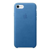 Apple Leder-Case Blau für das Apple iPhone SE (2022 / 2020) / 8 / 7