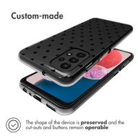 imoshion Design Hülle für das Samsung Galaxy A13 (4G) - Hearts All Over Black