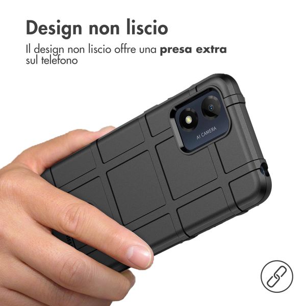 imoshion Rugged Shield Backcover Motorola Moto E13 - Schwarz