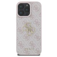 Guess 4G Metal Logo Back Cover Apple iPhone 16 Pro Max - Rosa