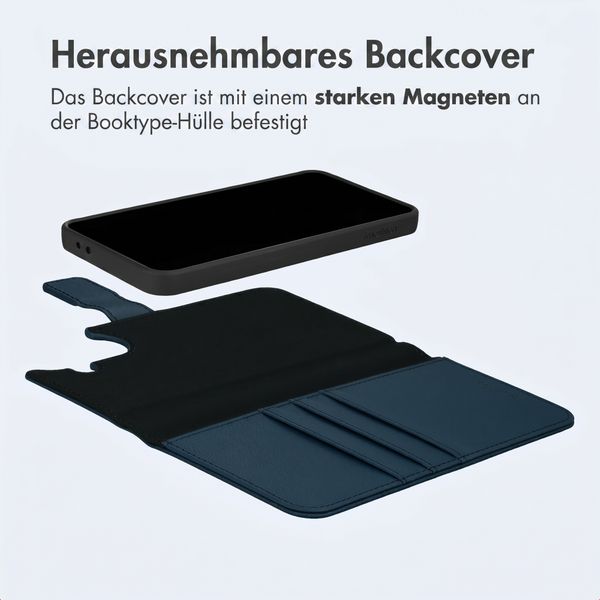imoshion Herausnehmbare 2-in-1 Luxus-Bookcase Samsung Galaxy A57 (5G) - Blau