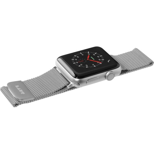 Laut Steel Loop für das Apple Watch Series 1-10 / SE / Ultra (2) - 42/44/45/46/49 mm - Silber