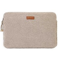 Selencia Teddy Laptop Hülle 13-14 Zoll - Laptop Sleeve - Sand