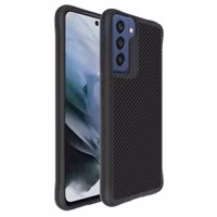 imoshion Rugged Hybrid Carbon Case Samsung Galaxy S21 FE - Schwarz
