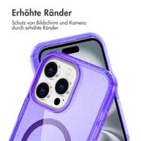 imoshion Sparkle Back Cover mit MagSafe für das iPhone 16 Pro - Violett