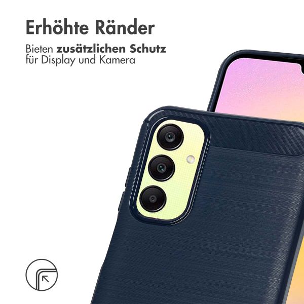 imoshion Brushed Back Cover Samsung Galaxy A25 (5G) - Dunkelblau