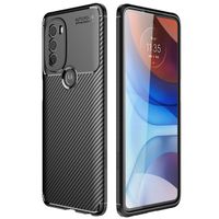 imoshion Carbon-Hülle für das Motorola Moto G71 - Schwarz