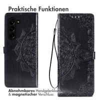 imoshion Mandala Klapphülle Samsung Galaxy Z Fold 5 - Schwarz