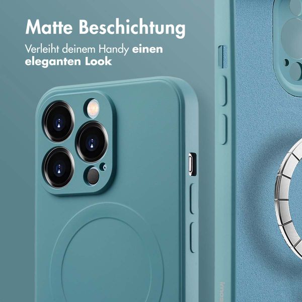 imoshion Color Back Cover mit MagSafe Apple iPhone 13 Pro - Smoke Green