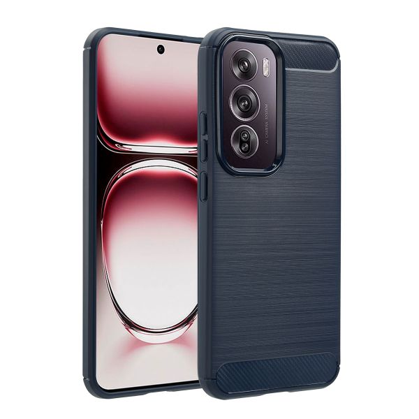 imoshion Brushed Back Cover für das Oppo Reno 12 - Dunkelblau