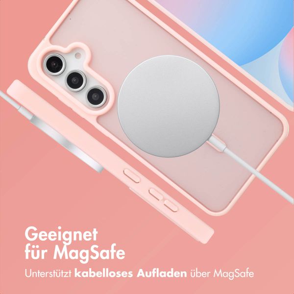 imoshion Color Guard Back Cover mit MagSafe für das Samsung Galaxy S24 FE - Hellrosa