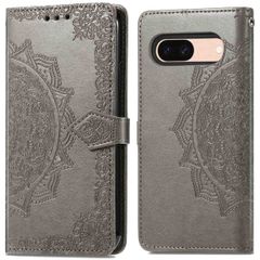 imoshion Mandala Klapphülle Google Pixel 8a - Grau